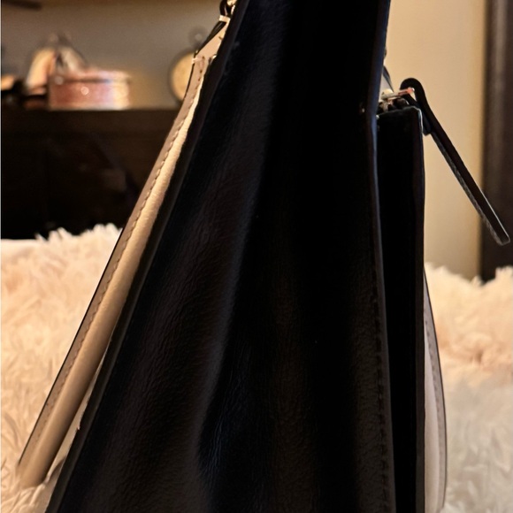 KATE SPADE ♠️ - New York Colorblock Leather Shoulder Bag Laptop Tote - Picture 8 of 15